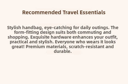 Fashionable Large Capacity Mother-Daughter Single Shoulder Crossbody Bag for Women Stylish Autumn Winter Handbag PU Material