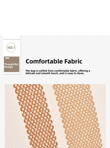 Large Capacity Mother-Child Handbag Fashion Color Block Women's Crossbody Shoulder Bag Tote Bag Commuter Business PU Bag