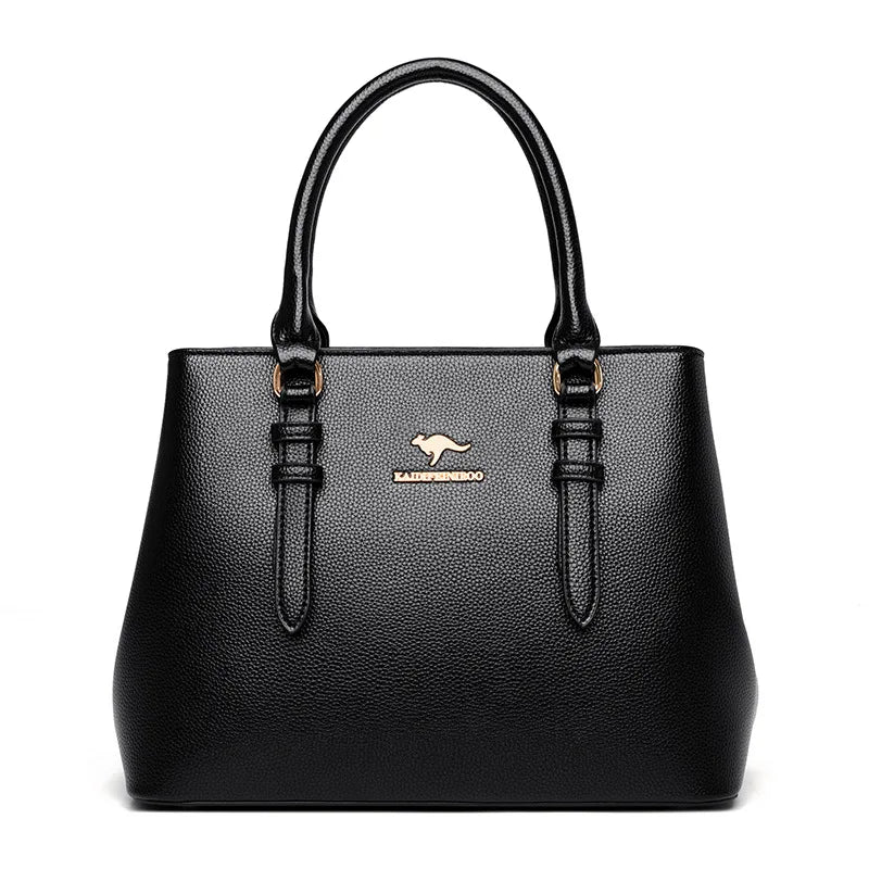 2025 new women's handbag high-end ladies tote bag single shoulder bag mom's crossbody bag urban minimalist style pu material