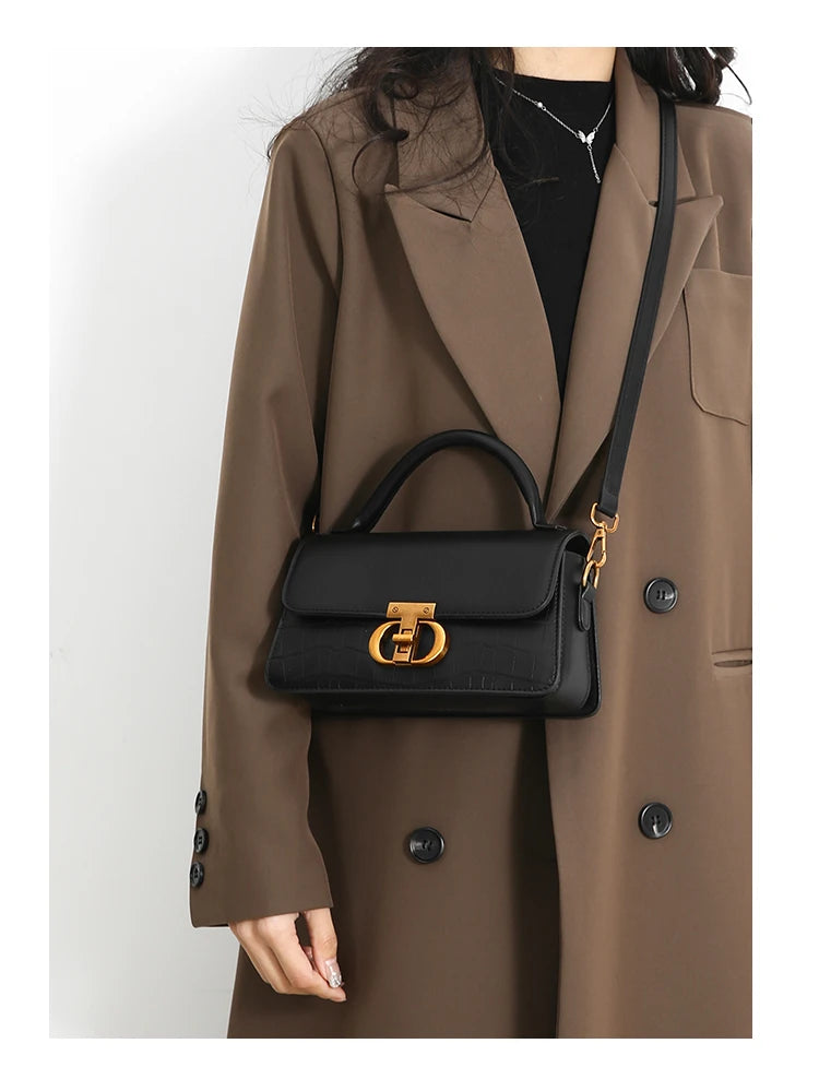 small leather armpit bags for women, chain shoulder, crossbody bag, ladies vintage underarm handbags, summer